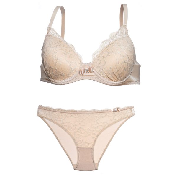 ست لباس زیر زنانه اسفنجی نازک NBB مدل 4412