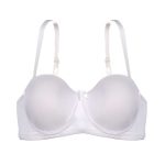 سوتین زنانه دکلته آنیل- Anil مدل3113 کاپ B رنگ سفید و مشکی-2