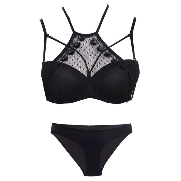 ست شورت و سوتین کم لایه دکلته برند آنیل Anil-1