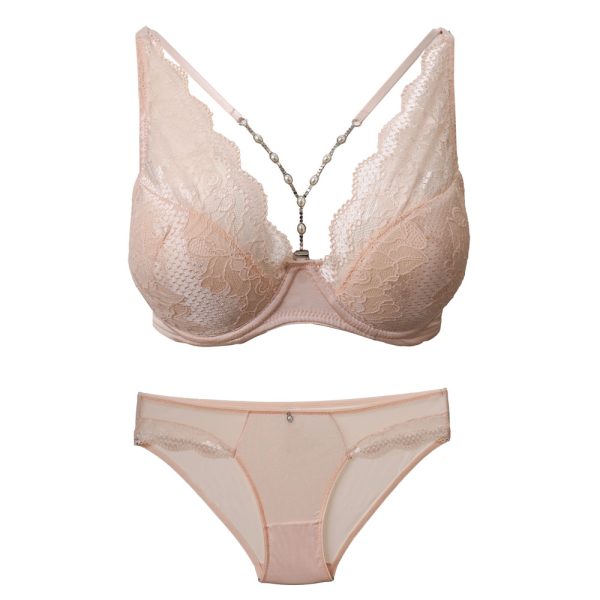 ست شورت و سوتین کم لایه رویه گیپور برند آنیل Anil-1