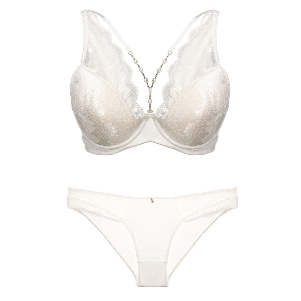 ست شورت و سوتین کم لایه رویه گیپور برند آنیل Anil-3