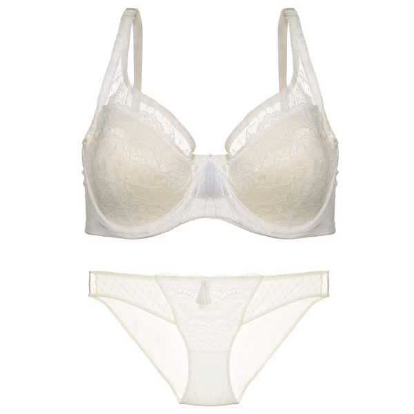 ست شورت و سوتین کم لایه رویه گیپور برند آنیل Anil-1