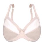 سوتین زنانه Anil مدل 3696 در رنگ کرم با طراحی ساده، تور لطیف و فرم‌دهی طبیعی