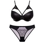 ست شورت و سوتین لایه دار دکلته جکدار برند آنیل Anil-1