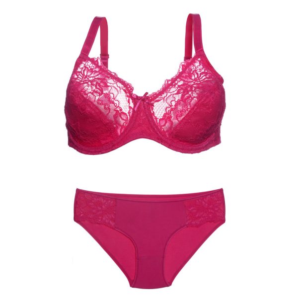 ست شورت و سوتین مینی مایزر تمام گیپور آنیل 1- Anil