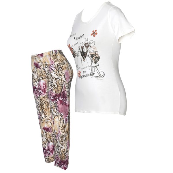 بلوز شلوار نیمه آستین برند لیسکا 1- Lisca