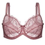 سوتین گیپوردار مینی‌مایزر صورتی آنیل مدل 3634 با فرم طبیعی و طراحی زنانه