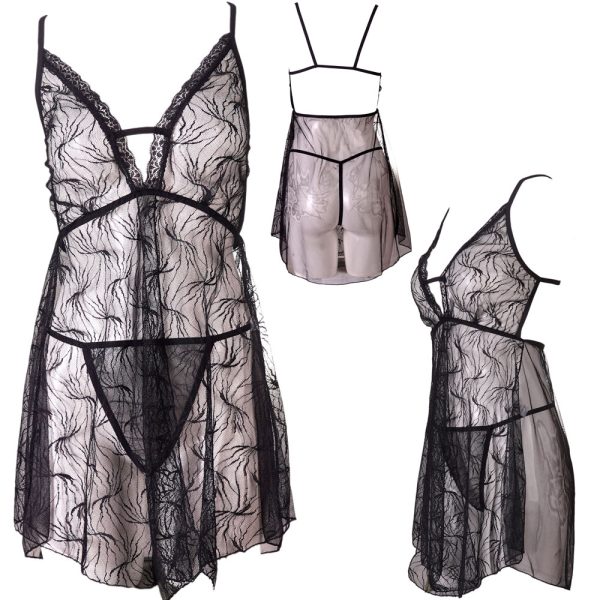 لباس خواب توری فانتزی برندلاریس1- Laris