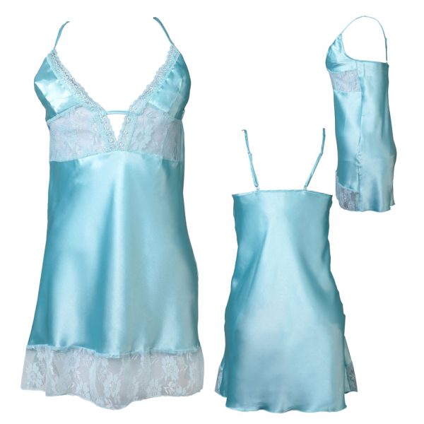 لباس خواب ساتن فانتزی برند لاریس1-Laris