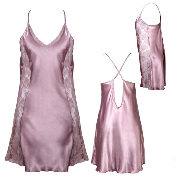 لباس خواب ساتن فانتزی برندلاریس1- Laris