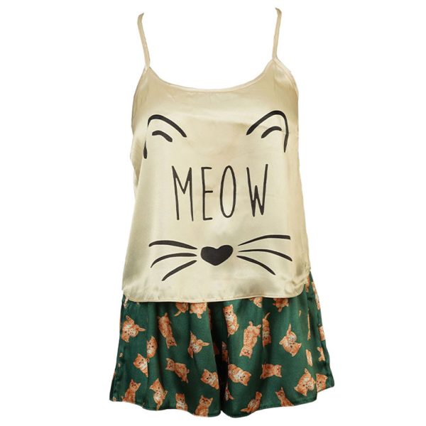 تاپ شلوارک ساتن برند دنیز گولو1_- DENIZGULU