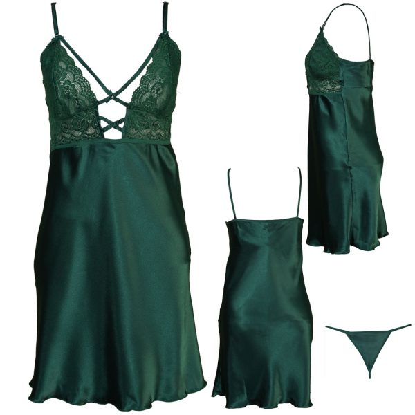 تاپ شلوارک ساتن برند دنیز گولو1- DENIZGULU