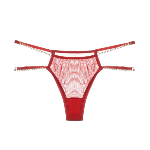 شورت توری فانتزی برزیلی برند COTTONHILL-1