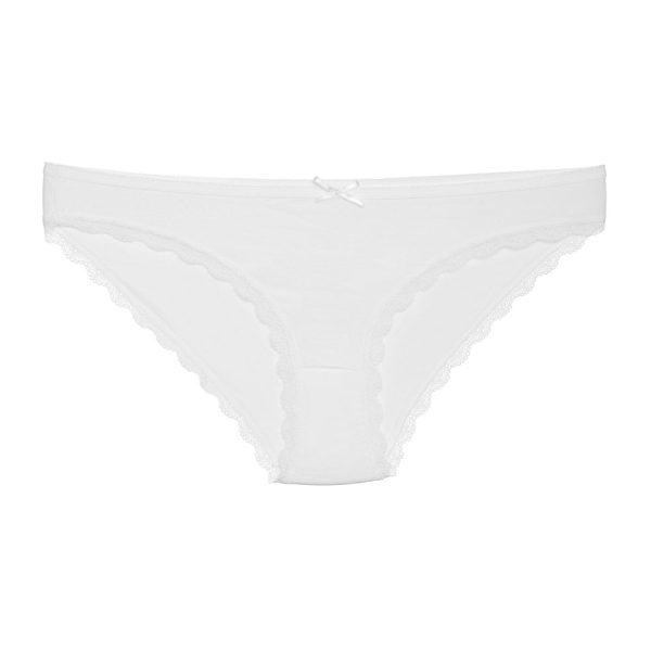 شورت نخ پنبه لبه گیپور برند Donella