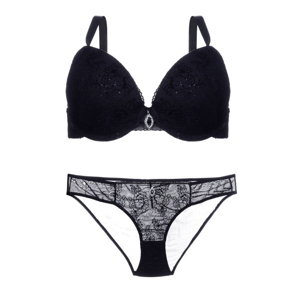 ست شورت و سوتین کم لایه تور طرح دارگالیپولی1-gallipoli